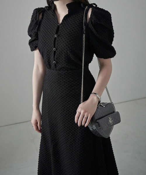 ANDGEEBEE（アンジービー）の「ラメハートキルティングショルダーバッグ（ショルダーバッグ・レディース・シルバー/ブラック・FREE）」の18枚目の写真