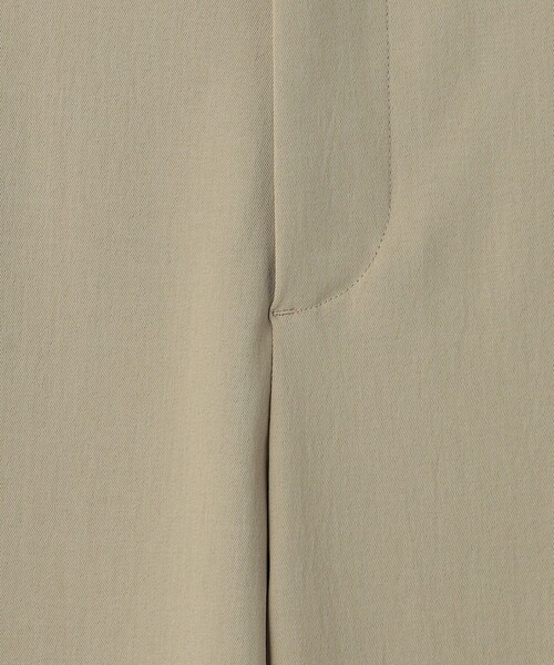 BEAUTY&YOUTH UNITED ARROWS（ビューティーアンドユースユナイテッドアローズ）の「ツイル バックゴム ストレート パンツ 3（スラックス・レディース・ダークグレー/ベージュ・XS/S/M）」の6枚目の写真