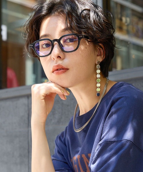 RAGEBLUE（レイジブルー）の「アソートアイウェア（サングラス・レディース・ブラック/その他/ブラック系その他/ライトブルー・FREE）」の6枚目の写真