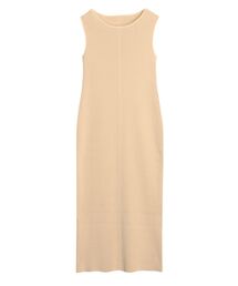 カットアウトニットワンピース