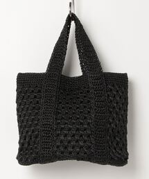 Swaraj/スワラージ】メッシュレザーTOTE(手編み)SHEEPレザー（トート
