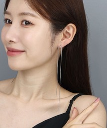 ベネチアンチェーン ロングピアス 2セット