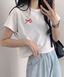 リボンデザインTシャツ