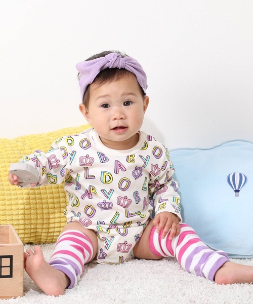 総柄 ボディスーツ 9647B（肌着）｜BABYDOLL（ベビードール）の