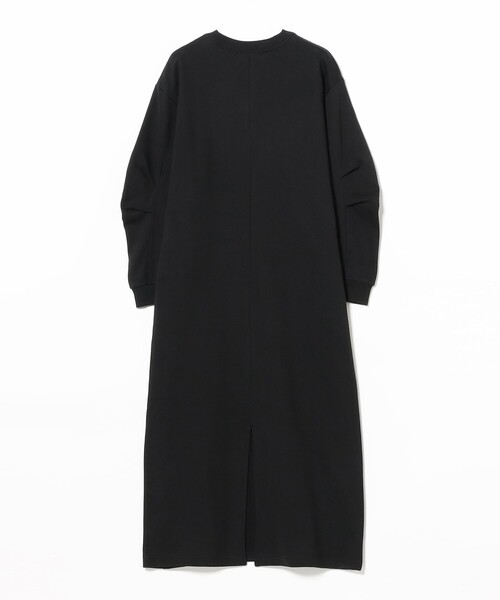 B:MING by BEAMS（ビーミングバイビームス）の「袖フォルム 裏毛 ワンピース（ワンピース・レディース・ホワイト系その他5/チャコールグレー/ブラック・MEDIUM/SMALL）」の20枚目の写真