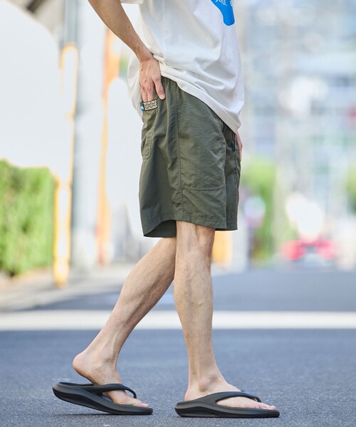 KAVU(カブー)の「KAVU(カブー)別注ベルト付きショーツ(その他パンツ・メンズ・オリーブ/ネイビー・M/L/XL)」の5枚目の写真