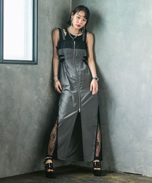 HARE | 【EDGY MODE】ジップイソザイキャミワンピース(ワンピース)