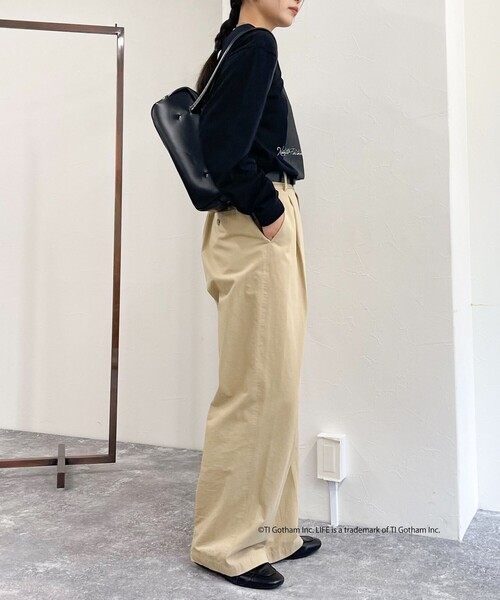 fredy emue（フレディエミュ）の「【GOOD ROCK SPEED/グッドロックスピード】LIFE PHOTO ロンT（Tシャツ/カットソー・レディース・ライトグレー/ブラック/オフホワイト・FREE）」の8枚目の写真