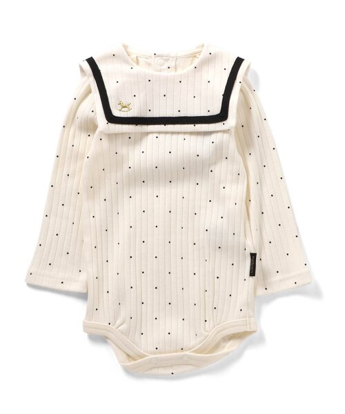 セール】セーラー衿ボディスーツ(ロンパース)|apres les セール】セーラー衿ボディスーツ(ロンパース)|apres les