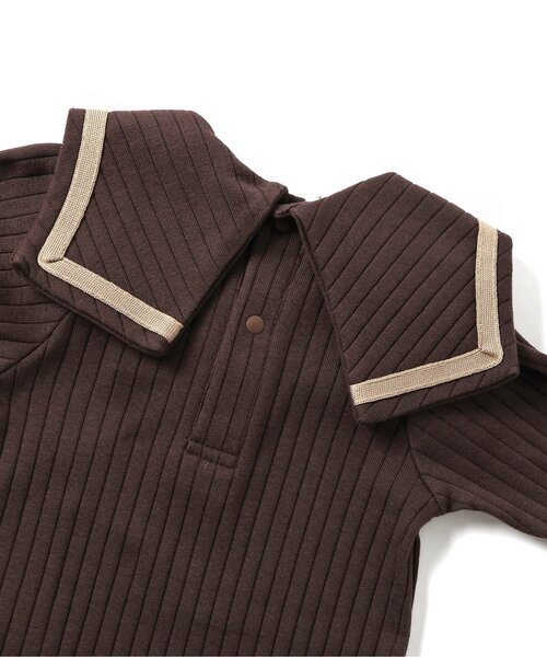 セール】セーラー衿ボディスーツ（ロンパース）｜apres les cours