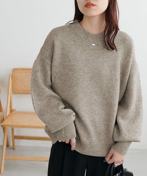 セール】【新色追加!/WEB限定】モヘヤタッチラメニット（ニット