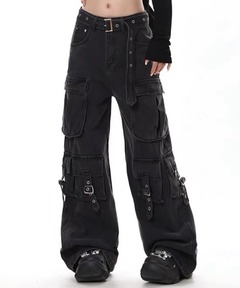 Rosen Kreuz】CURVE FIT LONG CARGO PANTS / 【ローゼンクロイツ