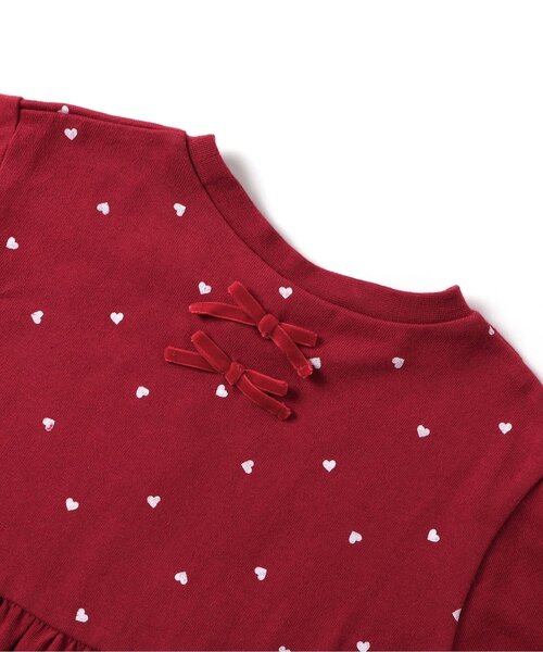 apres les cours（アプレレクール）の「7days Style/ペプラムTシャツ（Tシャツ/カットソー・キッズ・レッド/その他2/ネイビー/ブラック/アイボリー/オフホワイト・80/90/100/110/120/130/140）」の18枚目の写真