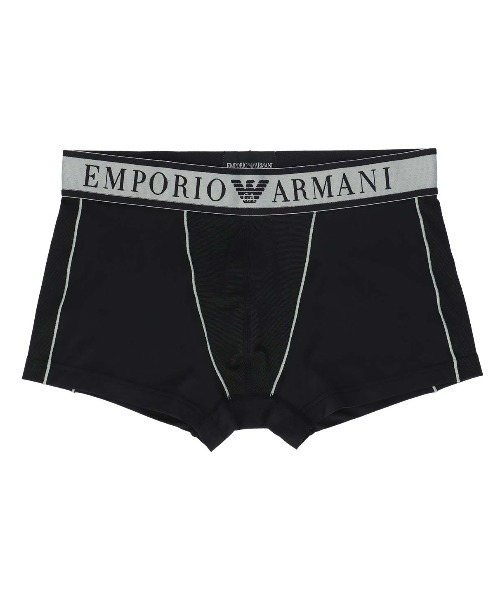 EMPORIO ARMANI PIQUET MICROFIBER ボクサーパンツ 前閉じ EUサイズ