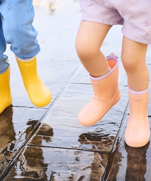 IFME（イフミー）の「IFME レインブーツ（ブーツ・キッズ・ブラック/イエロー/ピンク/オレンジ・19.0cm/18.0cm/17.0cm/16.0cm/15.0cm/14.0cm/13.0cm）」の5枚目の写真
