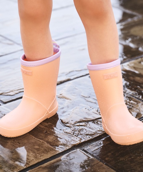 IFME（イフミー）の「IFME レインブーツ（ブーツ・キッズ・ブラック/イエロー/ピンク/オレンジ・19.0cm/18.0cm/17.0cm/16.0cm/15.0cm/14.0cm/13.0cm）」の6枚目の写真