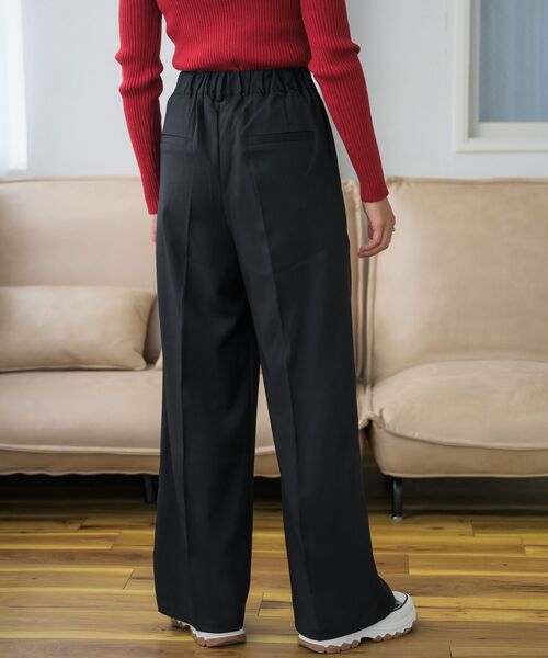 RETRO GIRL（レトロガール）の「【ゆるてろ】スラックスPT（スラックス・レディース・ブラック/チャコールグレー・FREE）」の12枚目の写真