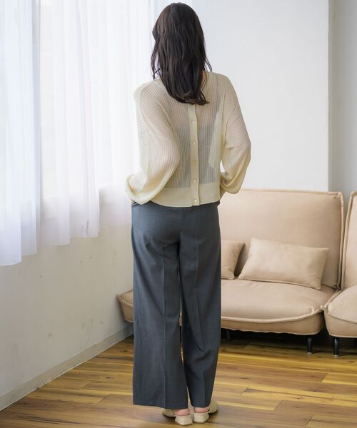 RETRO GIRL（レトロガール）の「【ゆるてろ】スラックスPT（スラックス・レディース・ブラック/チャコールグレー・FREE）」の16枚目の写真