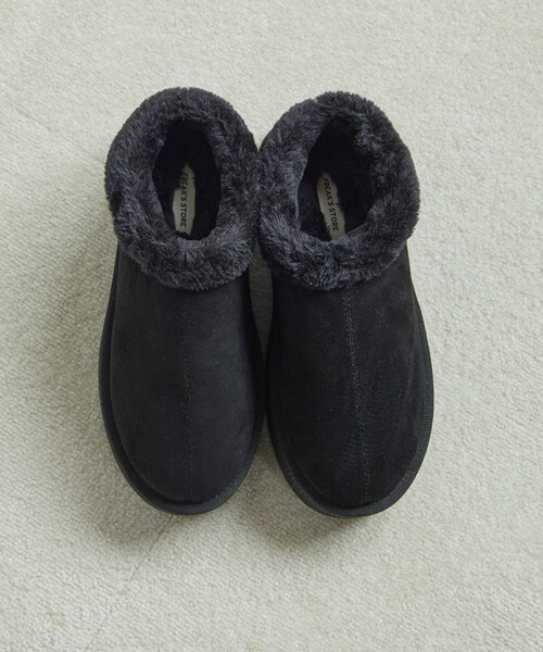 FREAK'S STORE(フリークスストア)の「エコファーミュール/フェイクムートンシューズ(その他シューズ・レディース・ブラック/キャメル/ベージュ・36/37/38)」の11枚目の写真