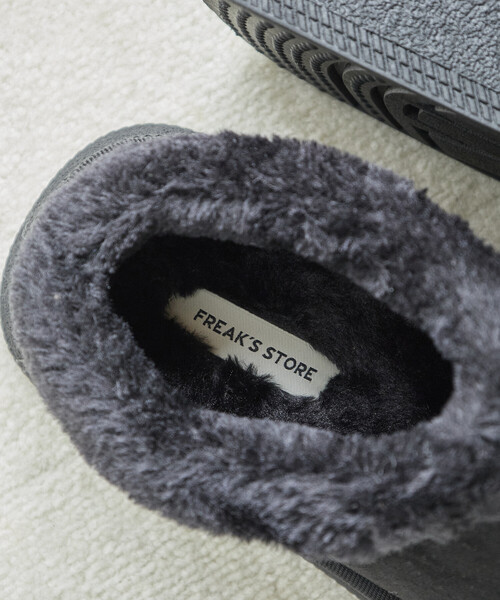 FREAK'S STORE(フリークスストア)の「エコファーミュール/フェイクムートンシューズ(その他シューズ・レディース・ブラック/キャメル/ベージュ・36/37/38)」の13枚目の写真