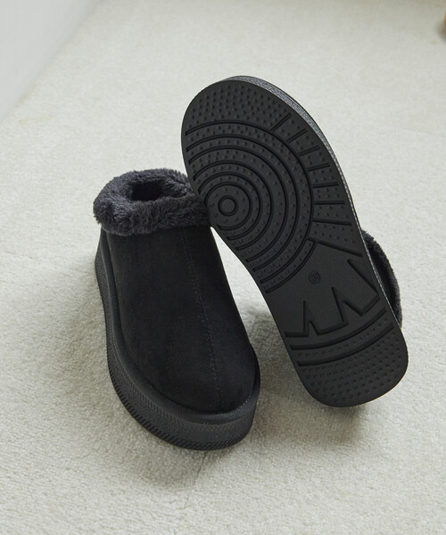 FREAK'S STORE(フリークスストア)の「エコファーミュール/フェイクムートンシューズ(その他シューズ・レディース・ブラック/キャメル/ベージュ・36/37/38)」の14枚目の写真