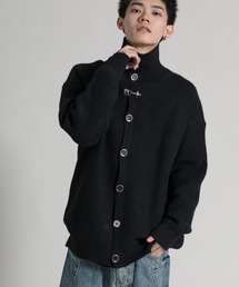 【aimoha neo】 Modern High-Neck Cardigan