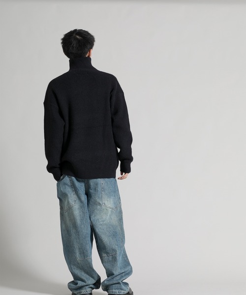 aimoha(アイモハ)の「【aimoha neo】 Modern High-Neck Cardigan(カーディガン/ボレロ・メンズ・ブラック/グレー・MEDIUM/LARGE/X-LARGE/XX-LARGE)」の6枚目の写真