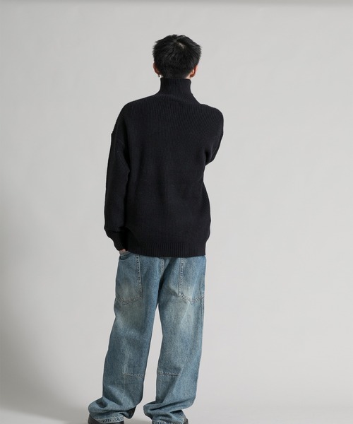 aimoha(アイモハ)の「【aimoha neo】 Modern High-Neck Cardigan(カーディガン/ボレロ・メンズ・ブラック/グレー・MEDIUM/LARGE/X-LARGE/XX-LARGE)」の7枚目の写真