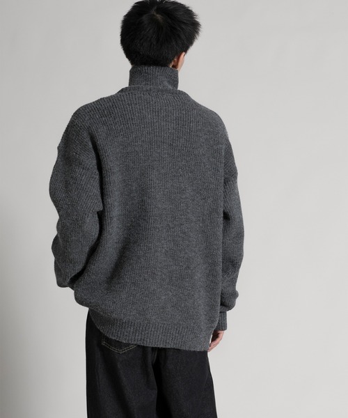 aimoha(アイモハ)の「【aimoha neo】 Modern High-Neck Cardigan(カーディガン/ボレロ・メンズ・ブラック/グレー・MEDIUM/LARGE/X-LARGE/XX-LARGE)」の16枚目の写真