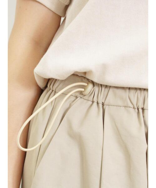 Samansa Mos2（サマンサ モスモス）の「ドローコードデザインワイドパンツ（その他パンツ・レディース・ベージュ/チャコールグレー/カーキ・F）」の21枚目の写真