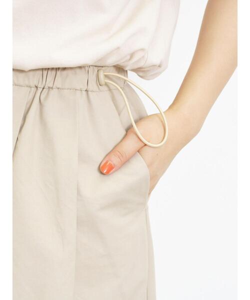 Samansa Mos2（サマンサ モスモス）の「ドローコードデザインワイドパンツ（その他パンツ・レディース・ベージュ/チャコールグレー/カーキ・F）」の22枚目の写真
