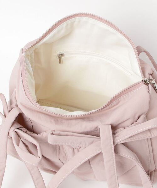 RUBY AND YOU（ルビーアンドユー）の「［select］リボンショルダーバッグ（ショルダーバッグ・レディース・ピンク/ブルー/アイボリー/ブラック・FREE）」の16枚目の写真