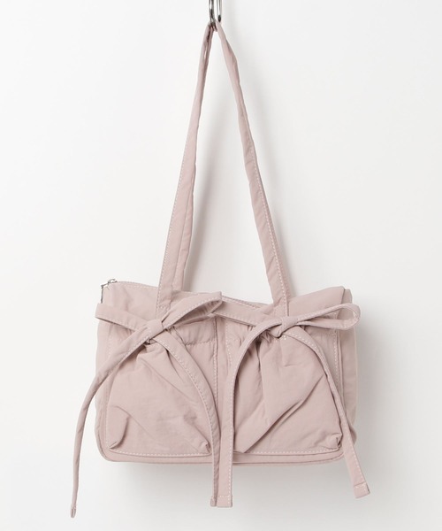 RUBY AND YOU（ルビーアンドユー）の「［select］リボンショルダーバッグ（ショルダーバッグ・レディース・ピンク/ブルー/アイボリー/ブラック・FREE）」の14枚目の写真