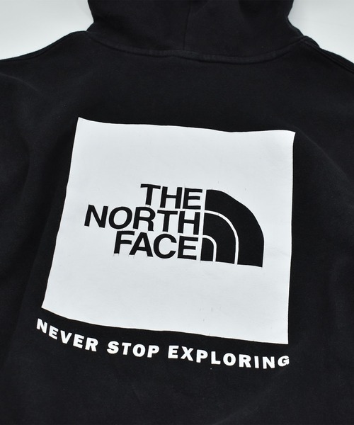 THE NORTH FACE(ザノースフェイス)の「【ヴィンテージ古着】THE NORTH FACE ロゴプリント フーディ(パーカー・メンズ・ブラック・LARGE)」の8枚目の写真