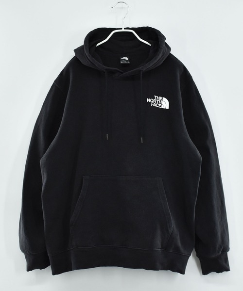 THE NORTH FACE(ザノースフェイス)の「【ヴィンテージ古着】THE NORTH FACE ロゴプリント フーディ(パーカー・メンズ・ブラック・LARGE)」の2枚目の写真