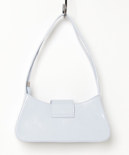 Silly（シリー）の「リボンポイントスクエアバッグ（ショルダーバッグ・レディース・アイボリー/ブラック/ライトブルー/ライトピンク/シルバー/レッド・FREE）」の16枚目の写真