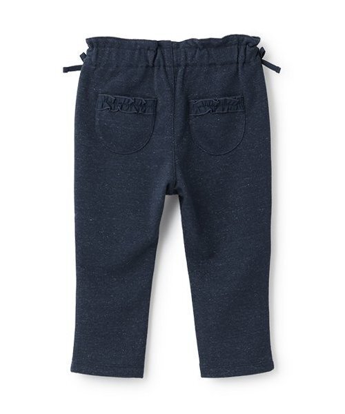 Love&Peace&Money（ラブアンドピースアンドマネー）の「【人気商品再入荷】【直営店で取り扱い無し】ラメ裏毛パンツ（その他パンツ・キッズ・ネイビー・80ｃｍ/90cm/100cm/110cm/120cm/130cm）」の2枚目の写真