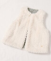 apres les cours | 【WEB限定】リバーシブルファーベスト(ダウンベスト)