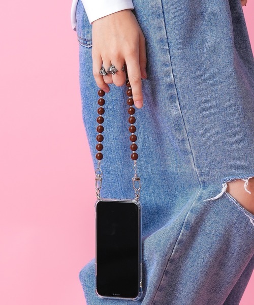 an meets zakka カラーボールリストストラップ / スマホストラップ