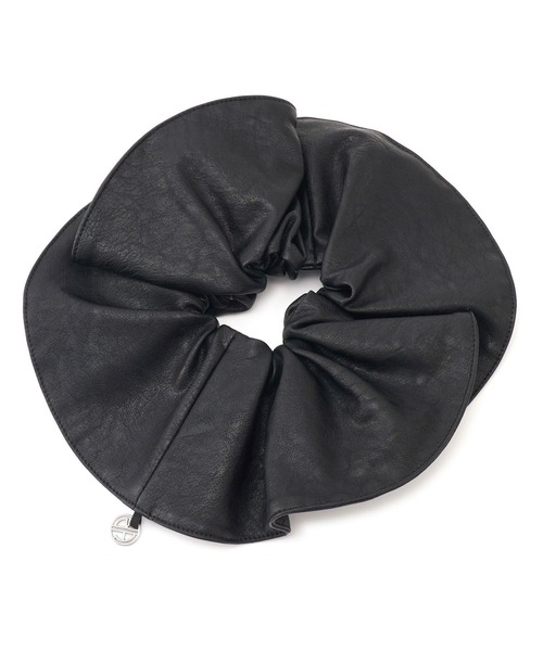 ADAM ET ROPE'（アダムエロペ）の「BIGシュシュ（シュシュ・レディース・ブラウン/ブラック・FREE）」の6枚目の写真