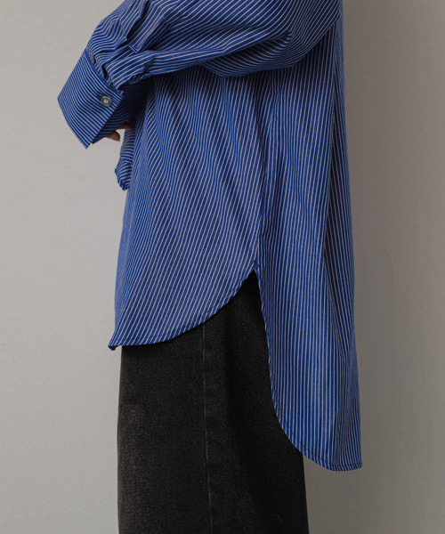 SENSE OF PLACE by URBAN RESEARCH（センスオブプレイスバイアーバンリサーチ）の「フリルカラーブラウス（シャツ/ブラウス・レディース・ブルー系その他/カーキ/オフホワイト・ONE）」の14枚目の写真