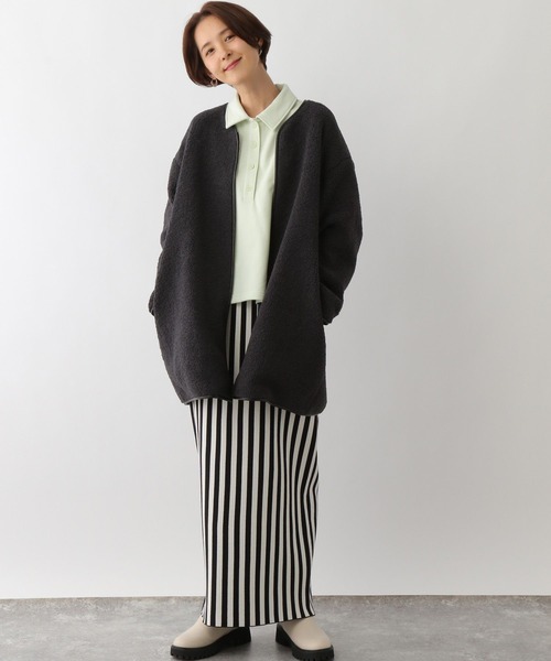 LEPSIM（レプシィム）の「襟スウェットプルオーバー　134458（スウェット・レディース・ブラック/ミント・FREE）」の12枚目の写真