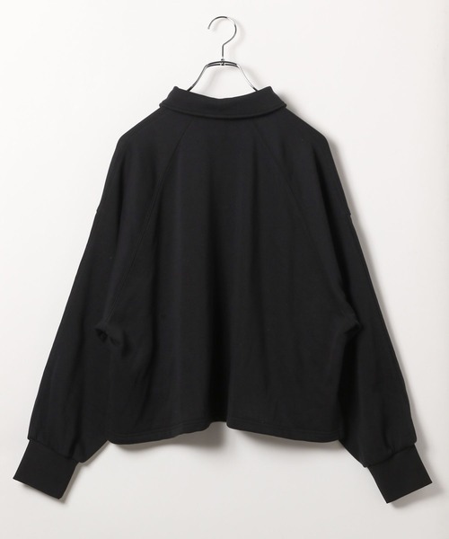 LEPSIM（レプシィム）の「襟スウェットプルオーバー　134458（スウェット・レディース・ブラック/ミント・FREE）」の9枚目の写真