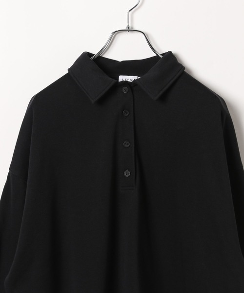 LEPSIM（レプシィム）の「襟スウェットプルオーバー　134458（スウェット・レディース・ブラック/ミント・FREE）」の8枚目の写真