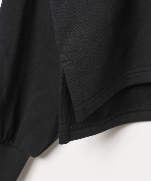 LEPSIM（レプシィム）の「襟スウェットプルオーバー　134458（スウェット・レディース・ブラック/ミント・FREE）」の6枚目の写真