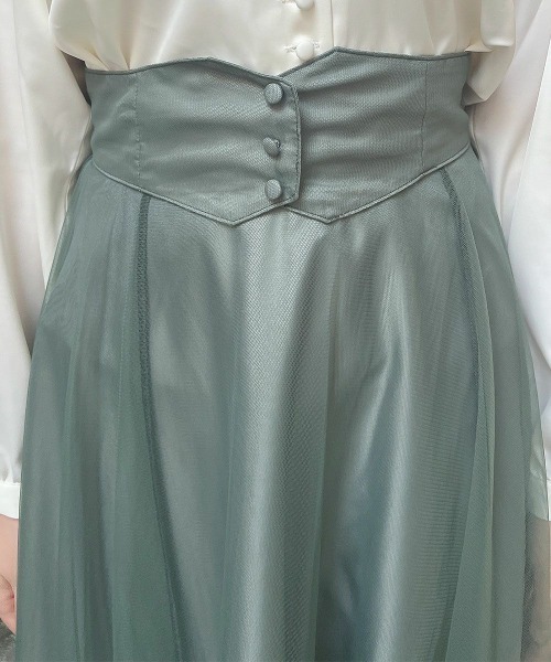 F i.n.t（フィント）の「【2サイズ展開】バックリボン2wayコルセット