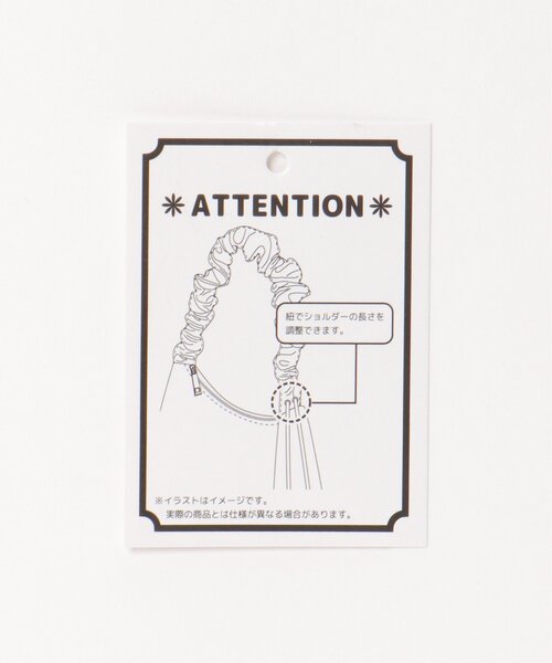 VENCEEXCHANGE（ヴァンスエクスチェンジ）の「ディア2WAYショルダーバッグ（ショルダーバッグ・レディース・レッド/ブラウン/シルバー/ブラック・FREE）」の18枚目の写真