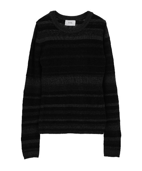 CLANE（クラネ）の「CLANE/クラネ/MOLE MIX BORDER KNIT TOPS（T