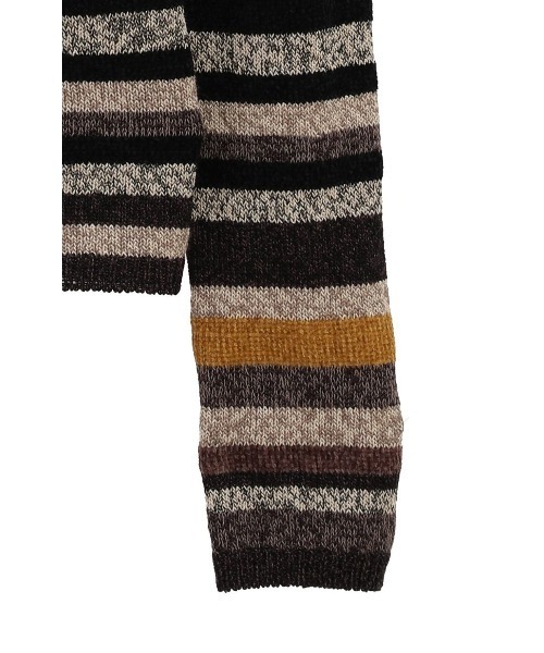CLANE（クラネ）の「CLANE/クラネ/MOLE MIX BORDER KNIT TOPS（T