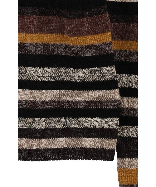 CLANE（クラネ）の「CLANE/クラネ/MOLE MIX BORDER KNIT TOPS（T